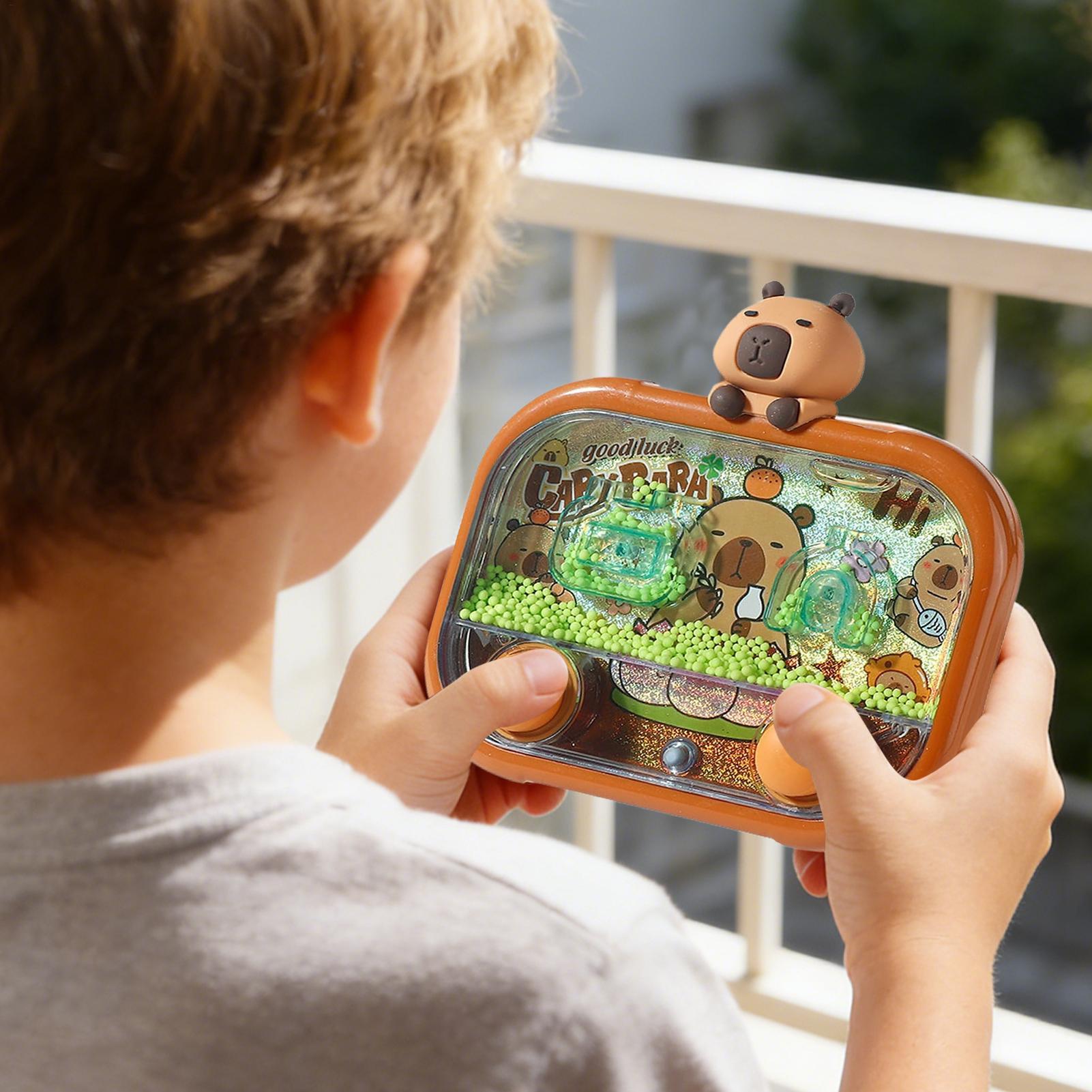 Kids' Toy - LED Işıklı Kapibara El Su Oyunu,