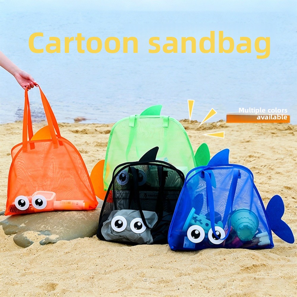 Kids' Toy - Çocuklar için fileli plaj çantaları, renkli