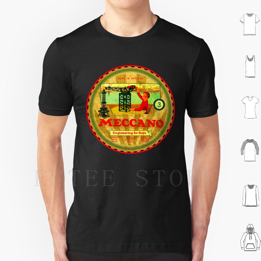 Kids Toys Uk - Meccano Metal Oyuncaklar İngiltere T Shirt