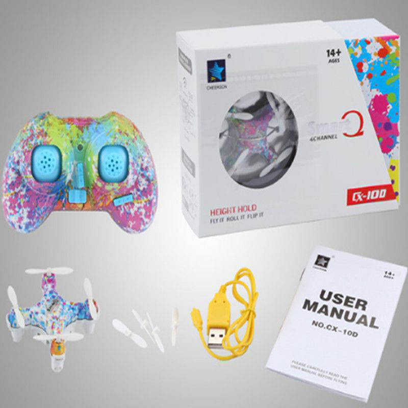 Kids Toys Drone - LED ile RC dört pervaneli helikopter