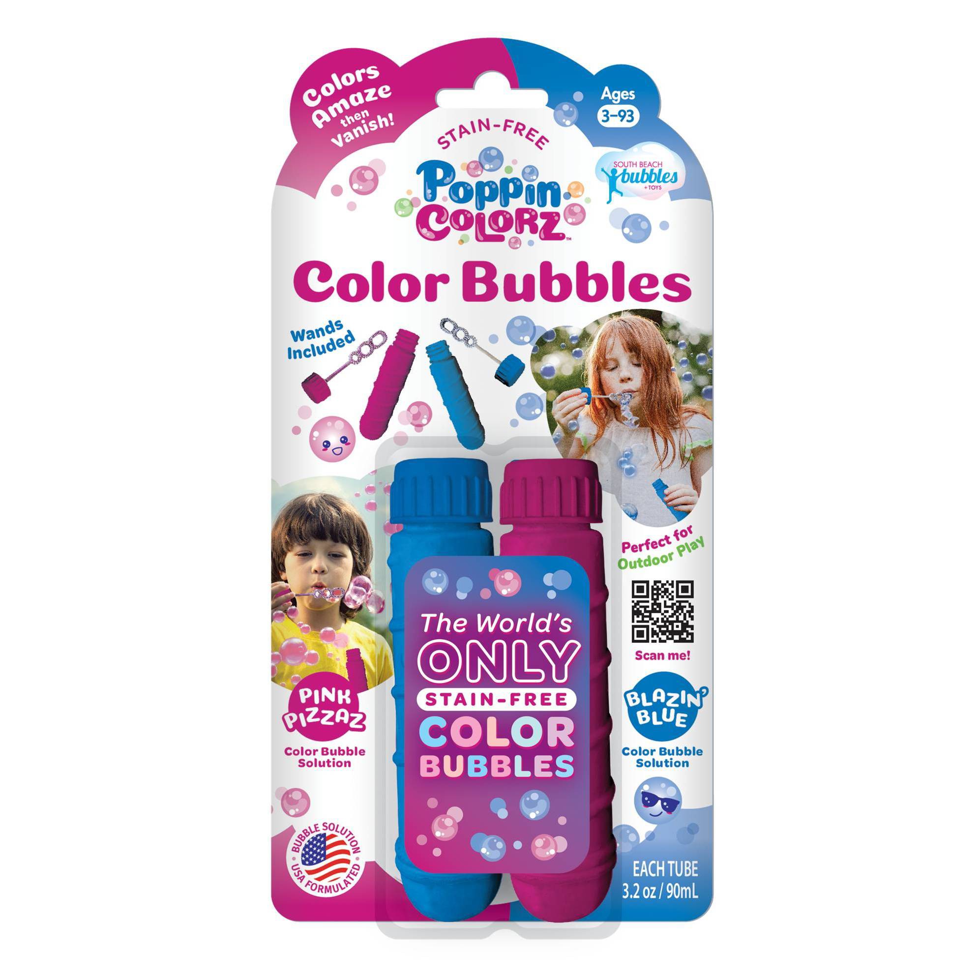 Kids Toys Play Youtube - 2 adet Pembe Mavi Baloncuk Tüpü,