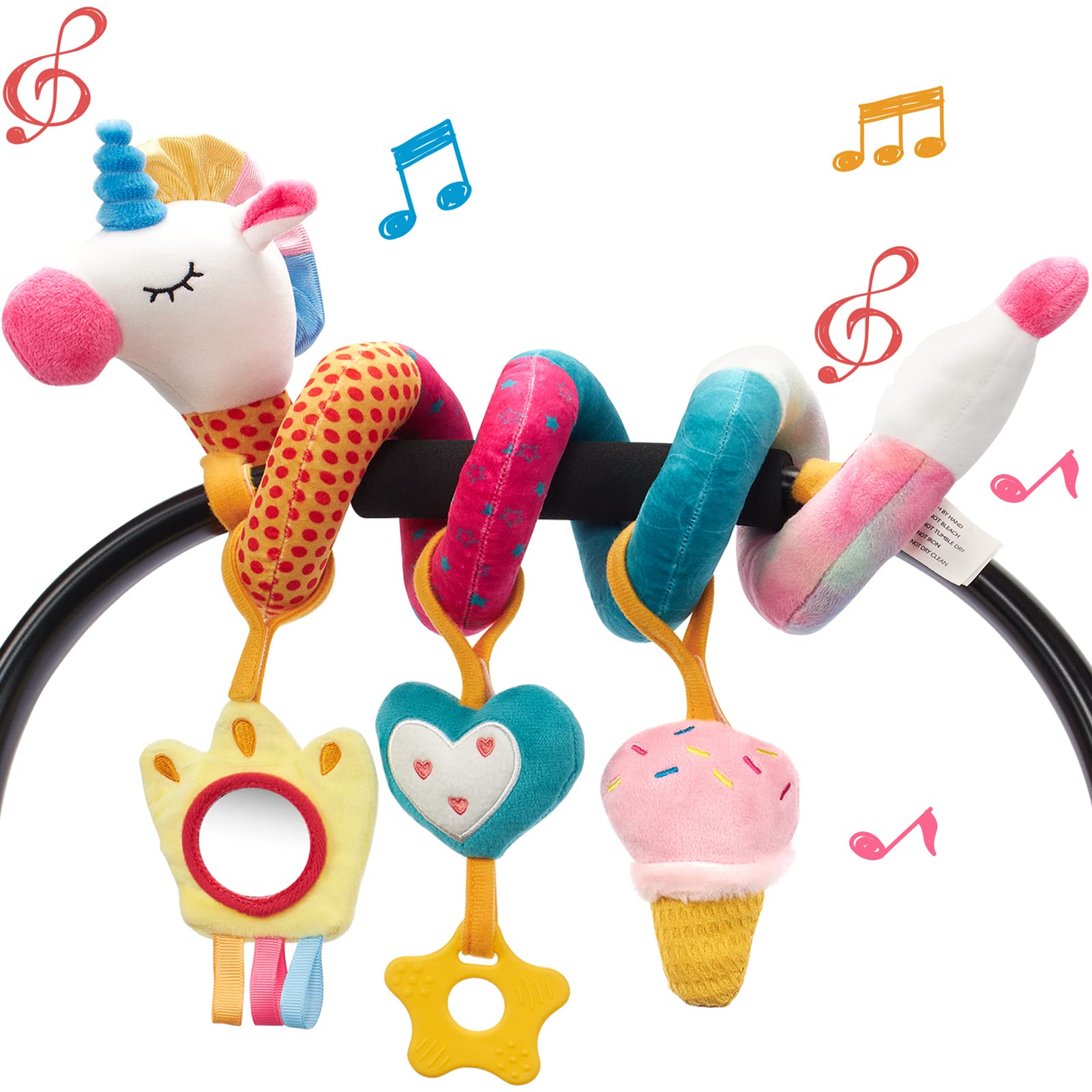 Kids Toys New Born - Araba Koltuğu Oyuncaklar Bebekler için Çıngırak