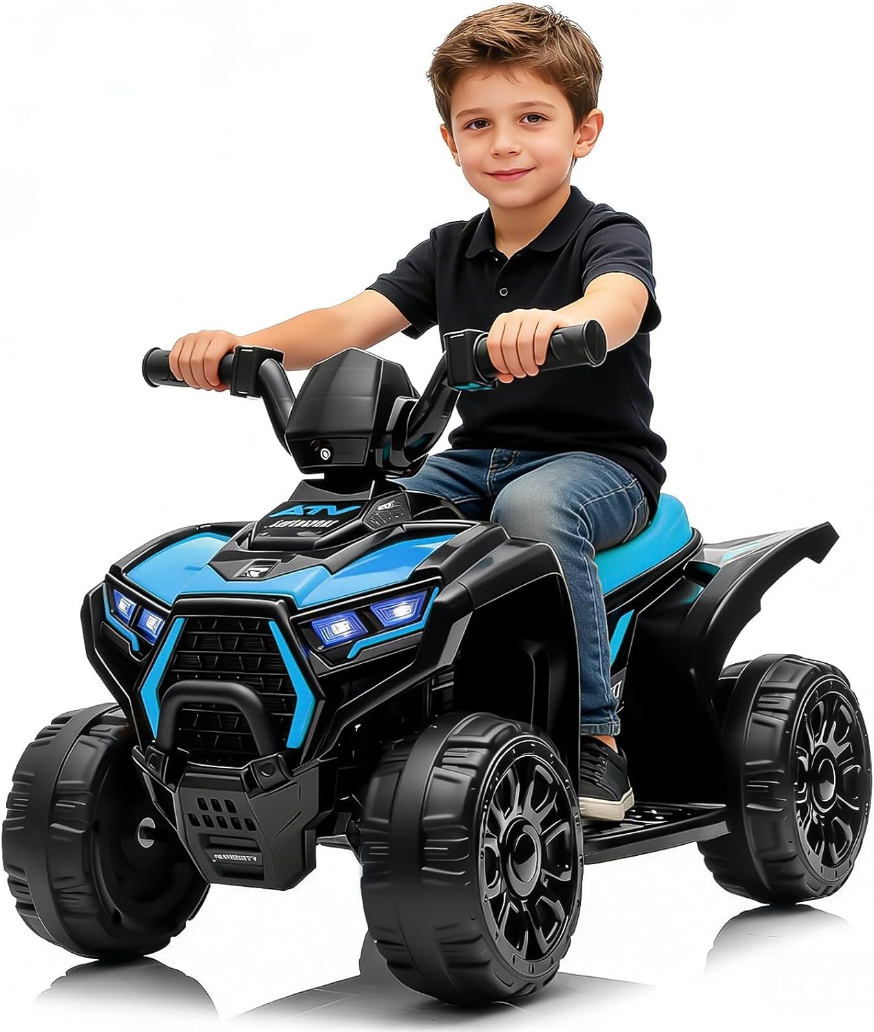 Kids Toys Quad - 6V Mavi Çocuk ATV Dört Tekerlekli