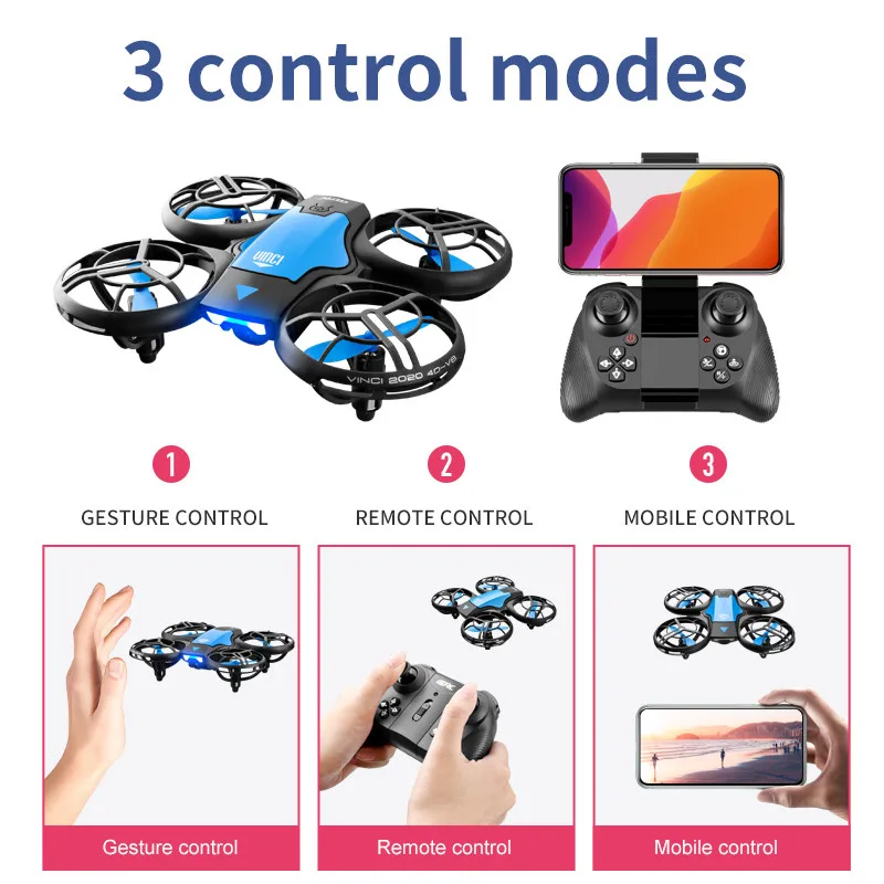 V8 Yeni Mini Drone 4K Profesyo - Kids Toys Drone incelemesi ve fiyatı