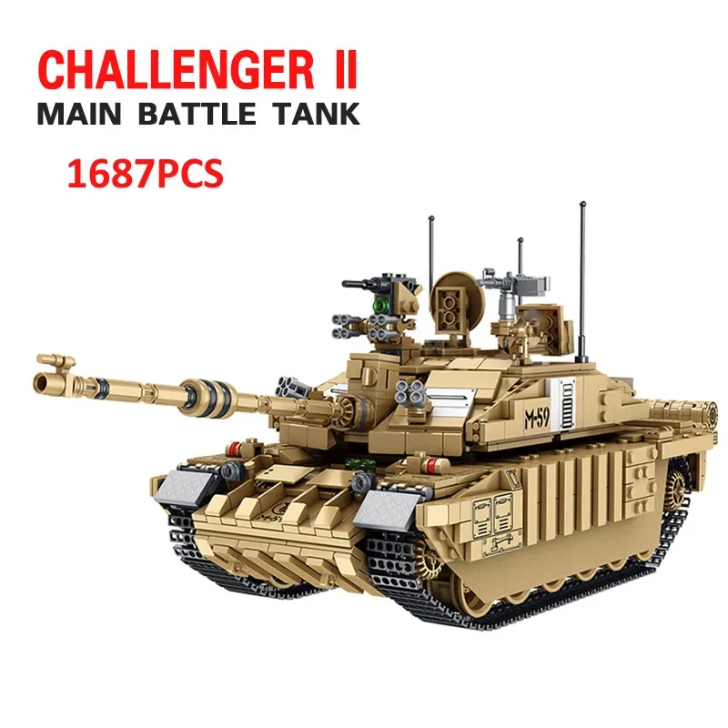 1687 Adet Askeri Tanklar İNGIL - Kids Toys Uk incelemesi ve fiyatı