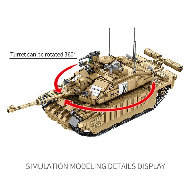 1687 Adet Askeri Tanklar İNGIL - Kids Toys Uk incelemesi ve fiyatı