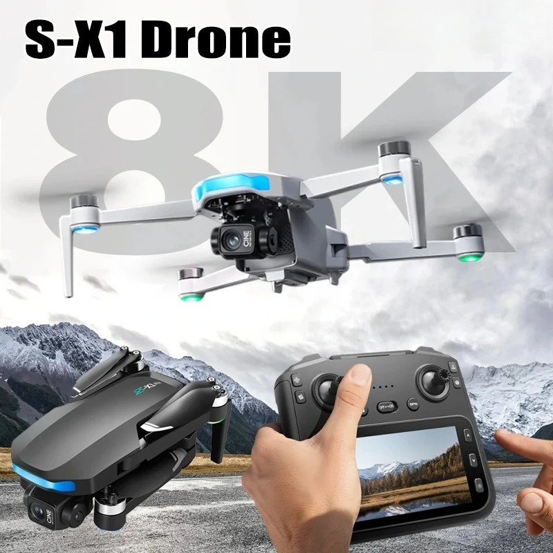 Orijinal S-X1 Drone 8K HD Prof - Kids Toys Drone incelemesi ve fiyatı
