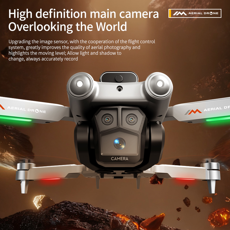 M6 Drone 8K Üçlü HD Lens 4.5 i - Kids Toys Quad incelemesi ve fiyatı