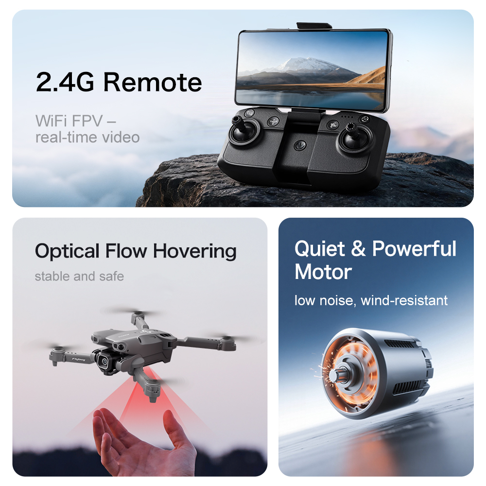 Mini5 Pro Taşınabilir Drone HD - Kids Toys Drone incelemesi ve fiyatı