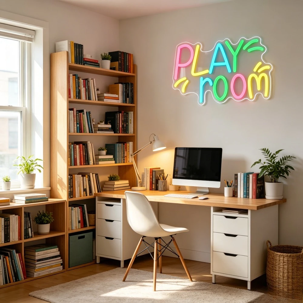 Oyun Odası Neon Tabelası Duvar - Kids Play Zone Toys incelemesi ve fiyatı