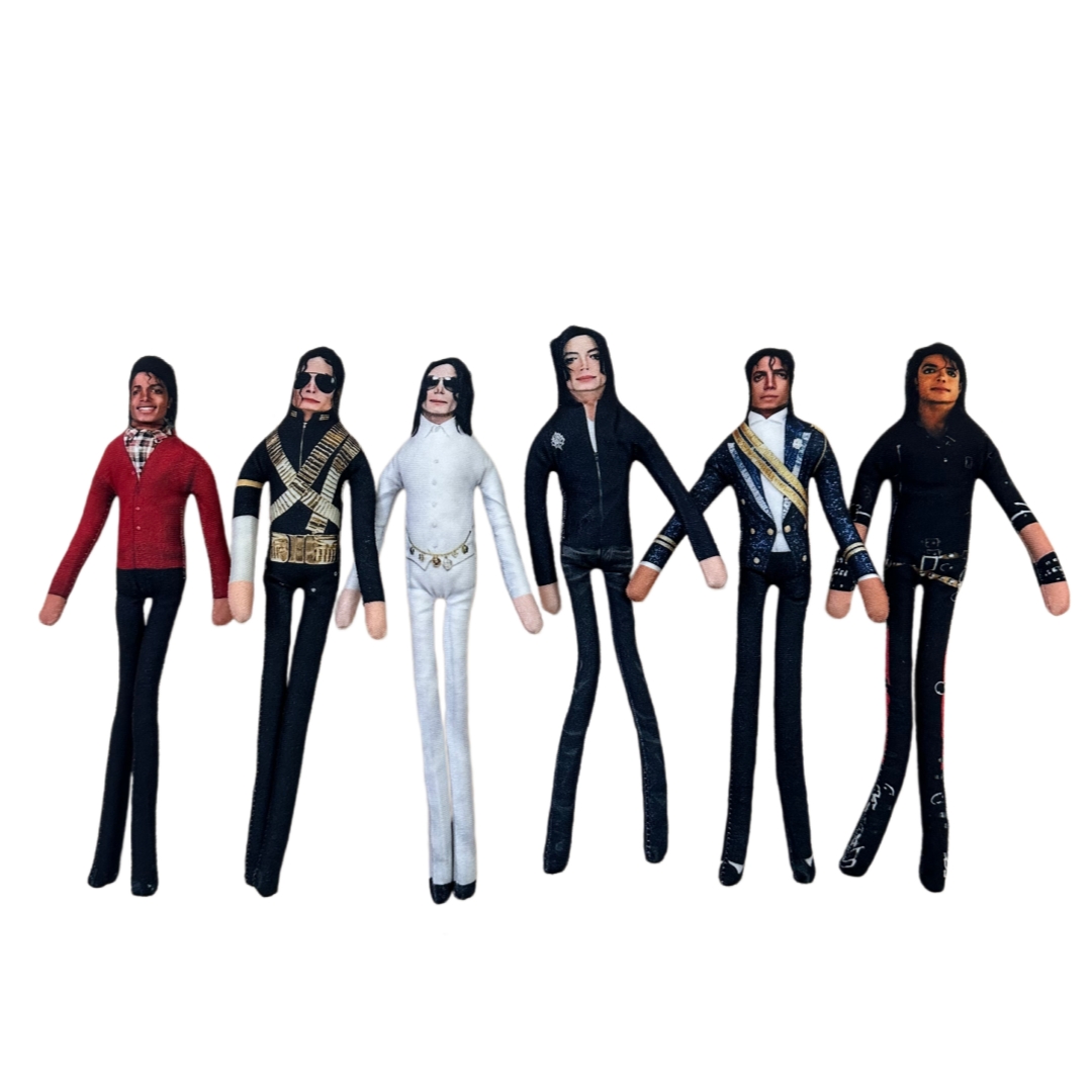 1-6 adet Michael Jackson Cospl - Soft Plush Doll incelemesi ve fiyatı