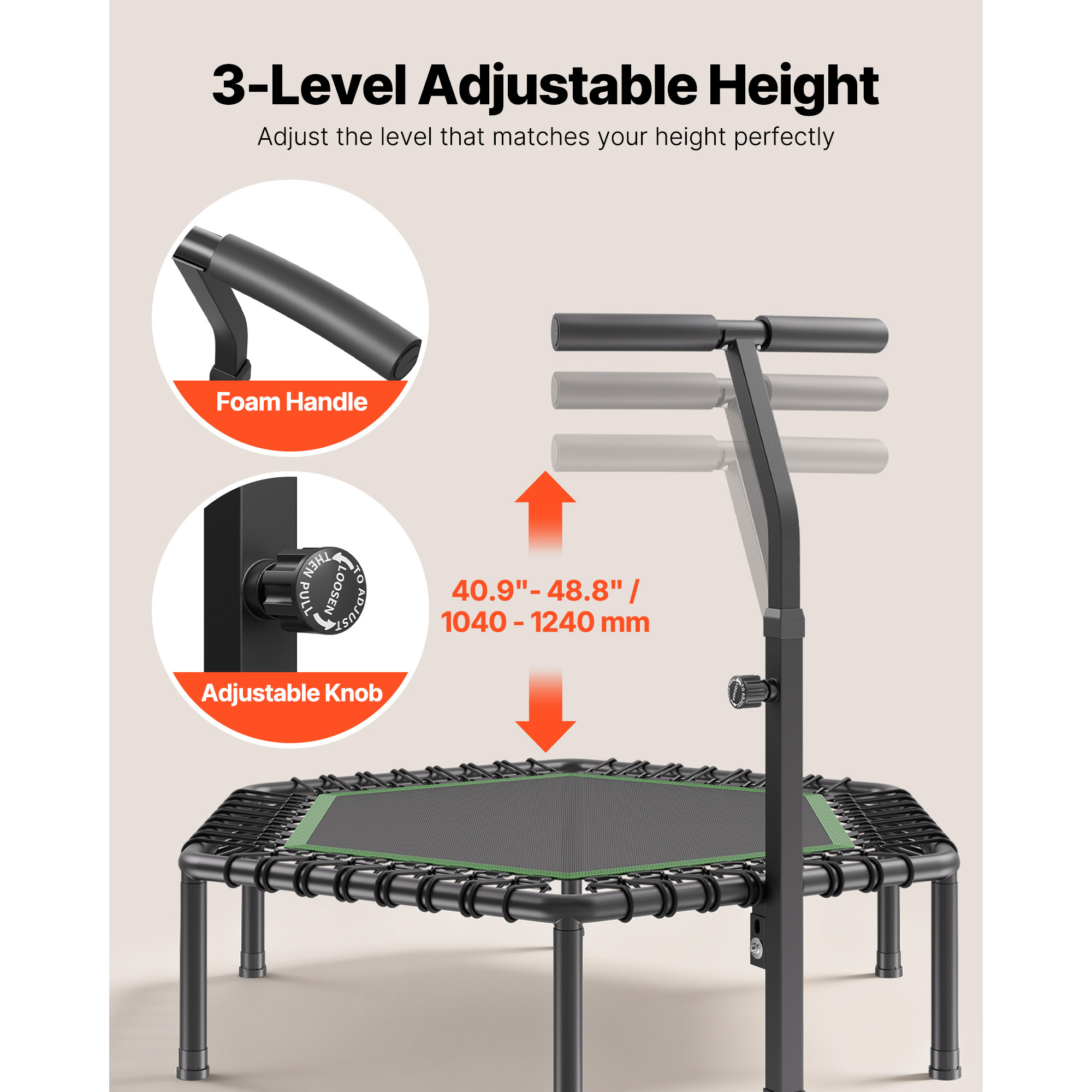 SucceBuy 54.5 İnç Mini Trambol - Trampoline Mini Indoor incelemesi ve fiyatı